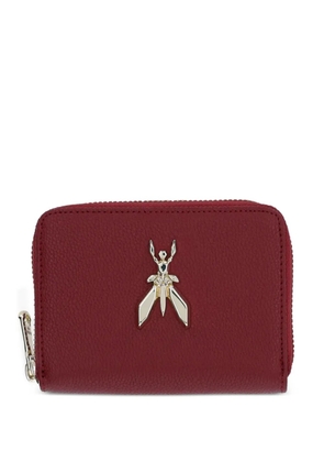 Patrizia Pepe medium leather wallet - Red