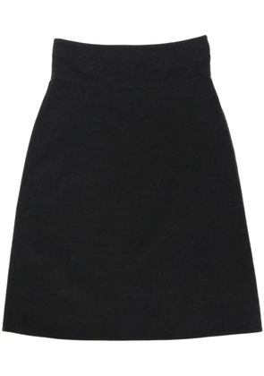 Saint Laurent Pre-Owned 2010s wool skirt - Grey