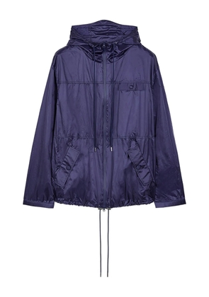 Ports 1961 Ocean Breeze hooded-drawstring jacket - Blue