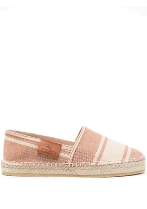 ETRO striped canvas espadrilles - Neutrals