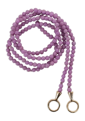 Marla Aaron 14K yellow gold Itty Bitty phosphosiderite necklace