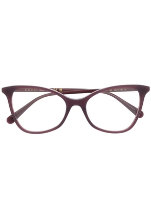 Gucci Eyewear cat-eye frame optical glasses - Purple