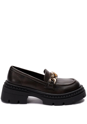 TWINSET Oval T loafers - Brown