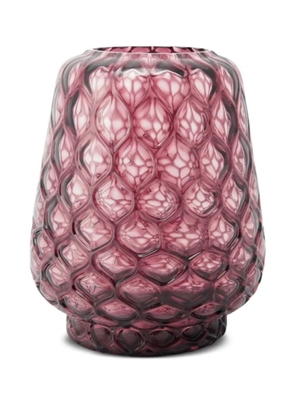 XLBoom Kuro Prism glass vase (29cm x 21cm) - Red