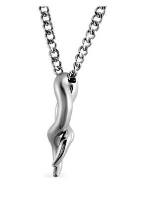 Swatch Vintage statement-pendant necklace - Silver