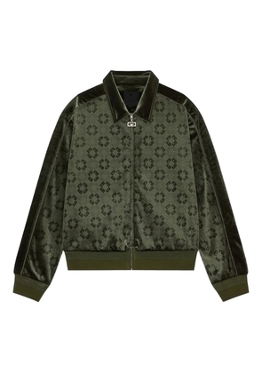Givenchy 4G velvet bomber jacket - Green