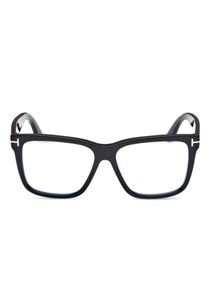 TOM FORD Eyewear square-frame clip-on glasses - Black