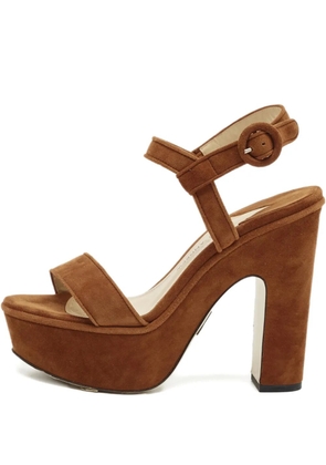 Paul Andrew Stanton platform sandals - Brown
