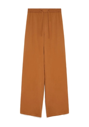 Yves Salomon drawstrings trousers - Brown
