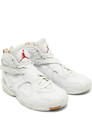 Jordan Air Jordan 8 leather sneakers - White