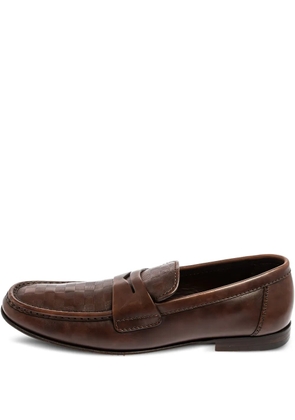 Louis Vuitton Pre-Owned Santiago loafers - Brown