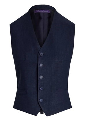 Ralph Lauren Collection v neck vest - Blue
