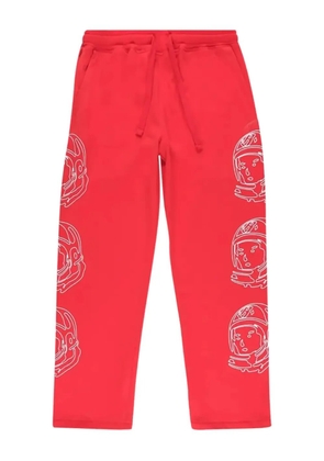 Billionaire Boys Club helmet-print track pants - Red