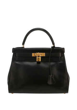 Hermès Pre-Owned 1990 Kelly 28 leather tote bag - Black