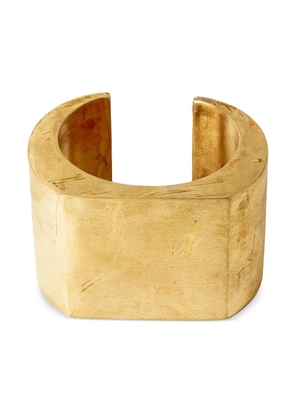 Parts of Four Crescent Plane cuff bracelet - Gold