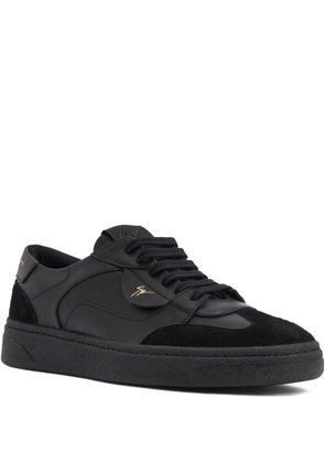 Giuseppe Zanotti GZ94 panelled low-top sneakers - Black