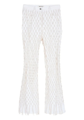 Ports 1961 Weaving Inspried jeans - White