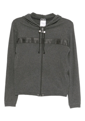 CHANEL Pre-Owned 2002 zip-up jacket - Grey