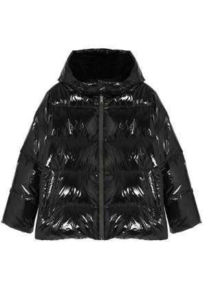 Yves Salomon duck-down padded jacket - Black