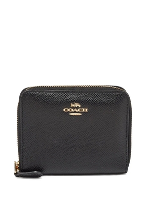 Coach Vintage pre-owned leather zip wallet - Black