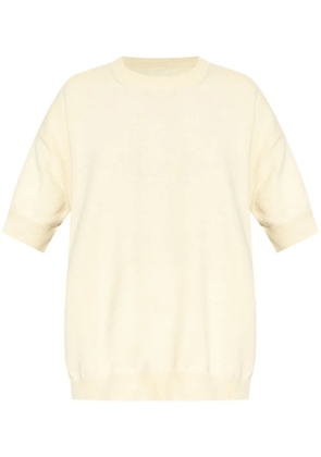 Jil Sander crew-neck knitted T-shirt - Neutrals