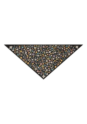 Dolce & Gabbana silk twill scarf - Black