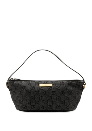 Gucci Pre-Owned 2000-2015 GG Denim Boat shoulder bag - Grey