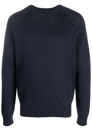 Zadig&Voltaire Thomaso logo-intarsia knitted jumper - Blue