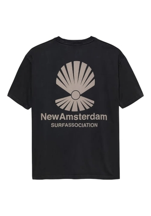 NEW AMSTERDAM logo-print T-shirt - Black