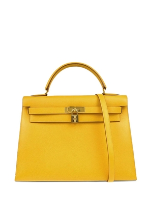 Hermès Pre-Owned 1996 Kelly 32 Sellier two-way handbag - Yellow