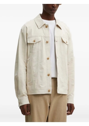 Les Deux logo-embroidered jacket - Neutrals