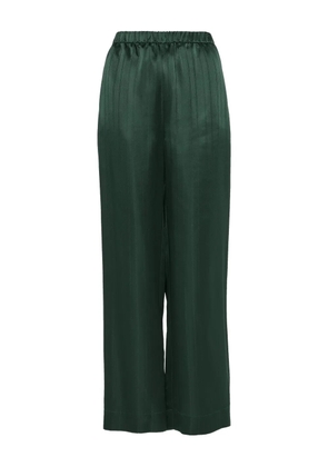 ERES Brocart striped pajamas bottoms - Green