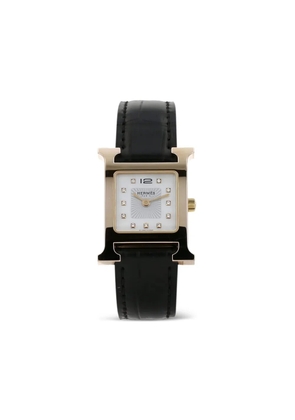 Hermès Pre-Owned 2021 pre-owned Heure H 30mm - White