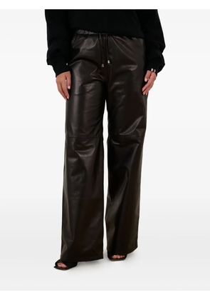 Enes drawstring irene trousers - Black