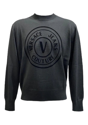 Versace Jeans Couture graphic-print sweater - Black