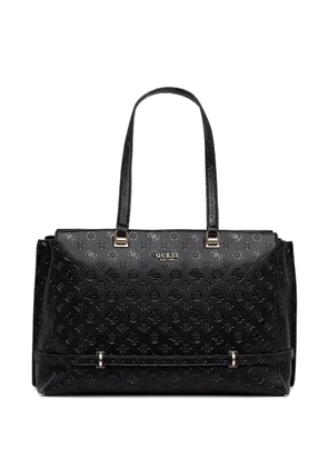 GUESS USA monogram luggage - Black