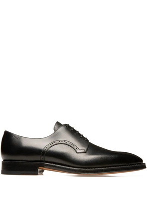 Bally Scamardo brogue-leather derby shoes - Black