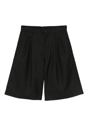 Comme Des Garçons Shirt pleated shorts - Black