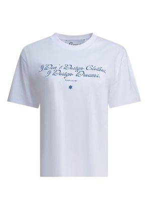 Semper quote-print T-shirt - White
