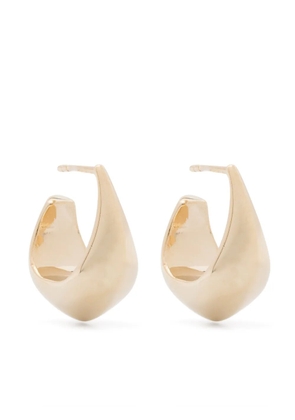 LEMAIRE curved mini drop earrings - Gold