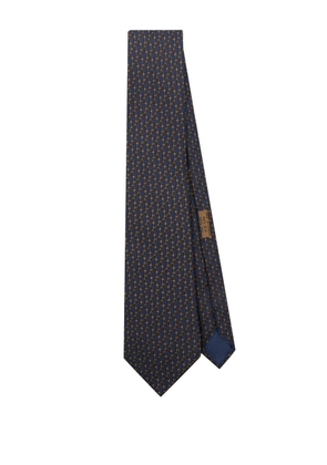 Hermès Pre-Owned 2010s silk tie - Blue