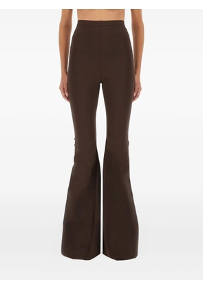 Rick Owens Lilies flared trousers - Brown