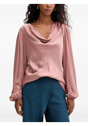 FRACOMINA cowl neck blouse - Pink