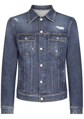 Dolce & Gabbana buttoned denim jacket - Blue
