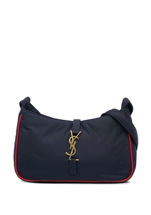 Saint Laurent Pre-Owned 2022 Nylon Le 5 a 7 shoulder bag - Blue