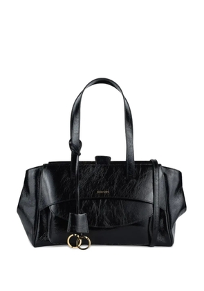 HIDESINS flap shoulder bag - Black