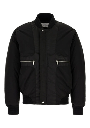 Off-White zip bomber jacket - Black
