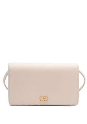 Valentino Garavani mini VLogo Signature shoulder bag - Neutrals
