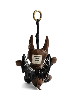 Zadig&Voltaire Voodoo Devil Vintage keyring - Brown