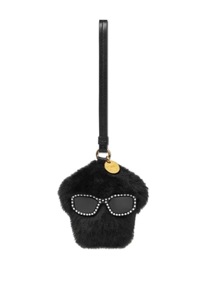 Versace Medusa fluffy charm - Black